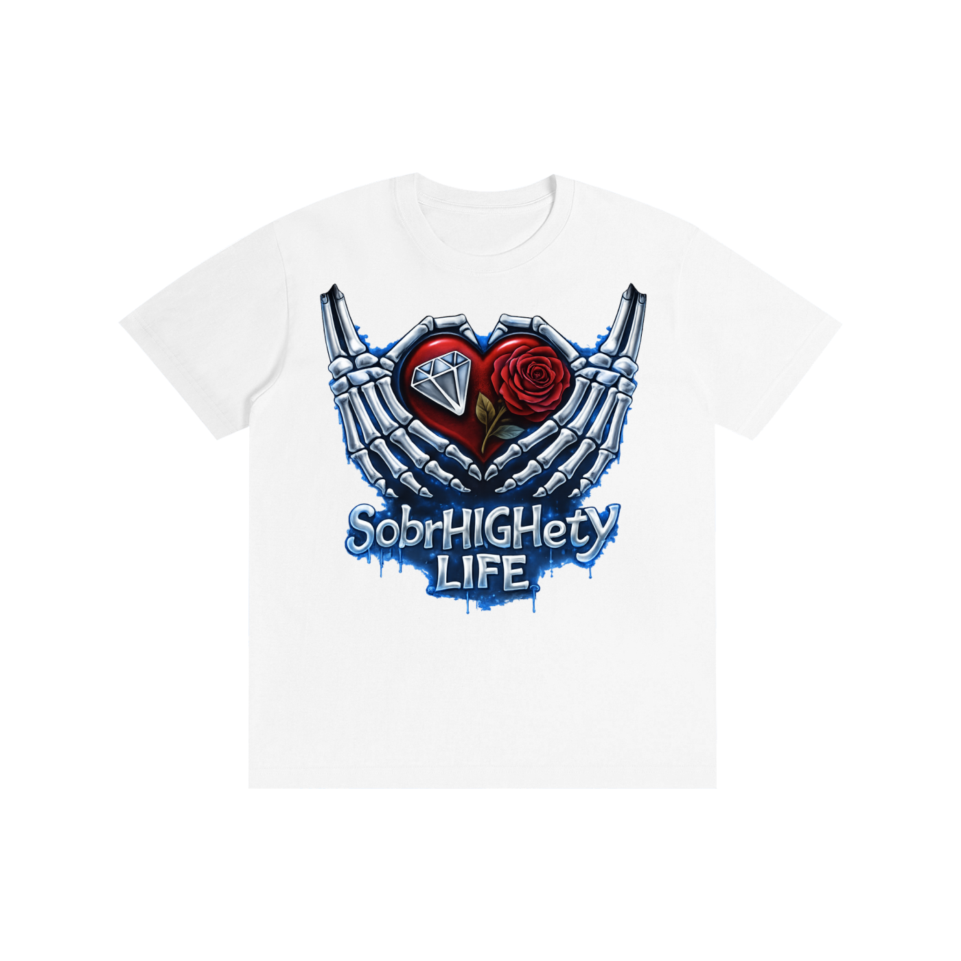 Men's T-shirt ,Women's T-shirts ,Skeleton T-shirts,Recovery T-shirt ,Addiction Recovery T-shirt ,Sobriety T-shirt ,Graphic street wear,100% cotton 