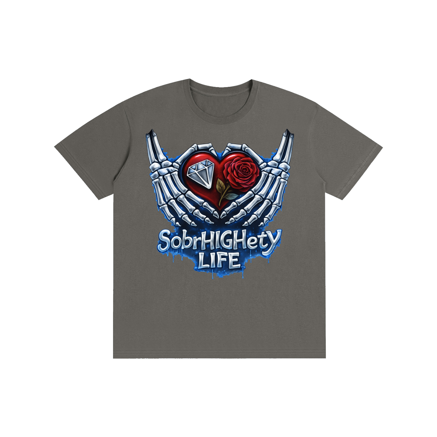 Men's T-shirt ,Women's T-shirts ,Skeleton T-shirts,Recovery T-shirt ,Addiction Recovery T-shirt ,Sobriety T-shirt ,Graphic street wear,100% cotton 
