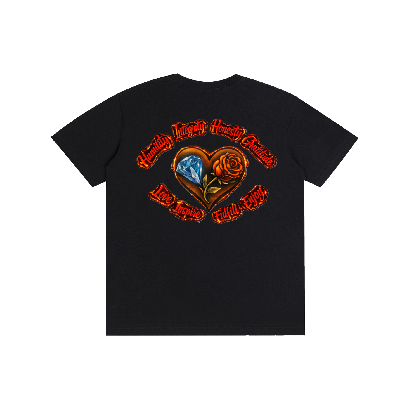 Diamonds SobrHIGHetyLIFE "Colorful Smoke" Recovery T-Shirt | Premium Cotton