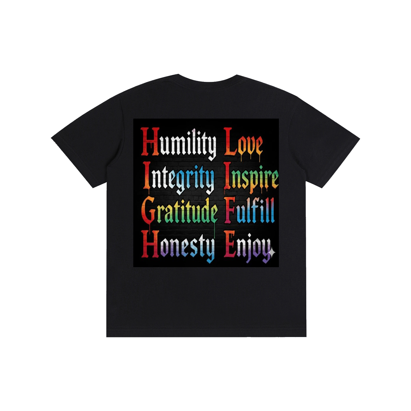 "The Original" SobrHIGHetyLIFE Tee - Skeleton Heart & Recovery Values | 100% Pure Cotton