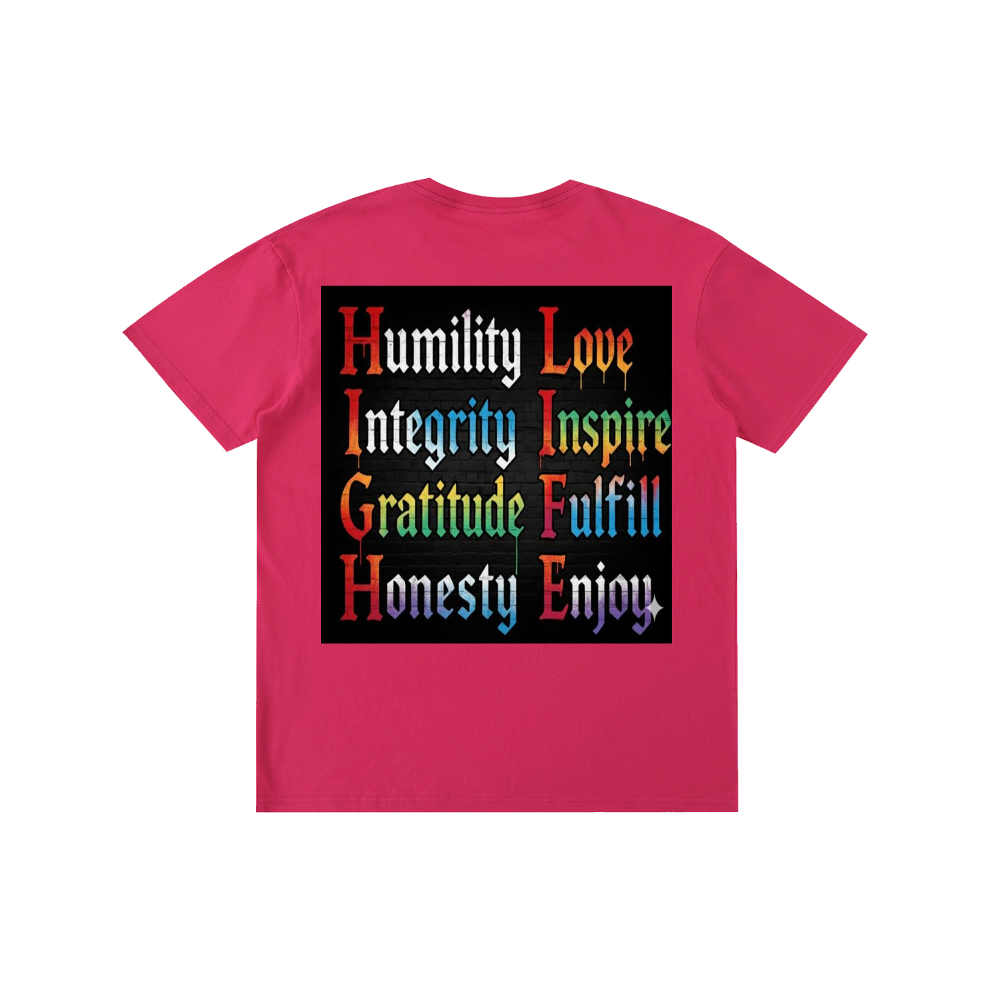 "The Original" SobrHIGHetyLIFE Tee - Skeleton Heart & Recovery Values | 100% Pure Cotton
