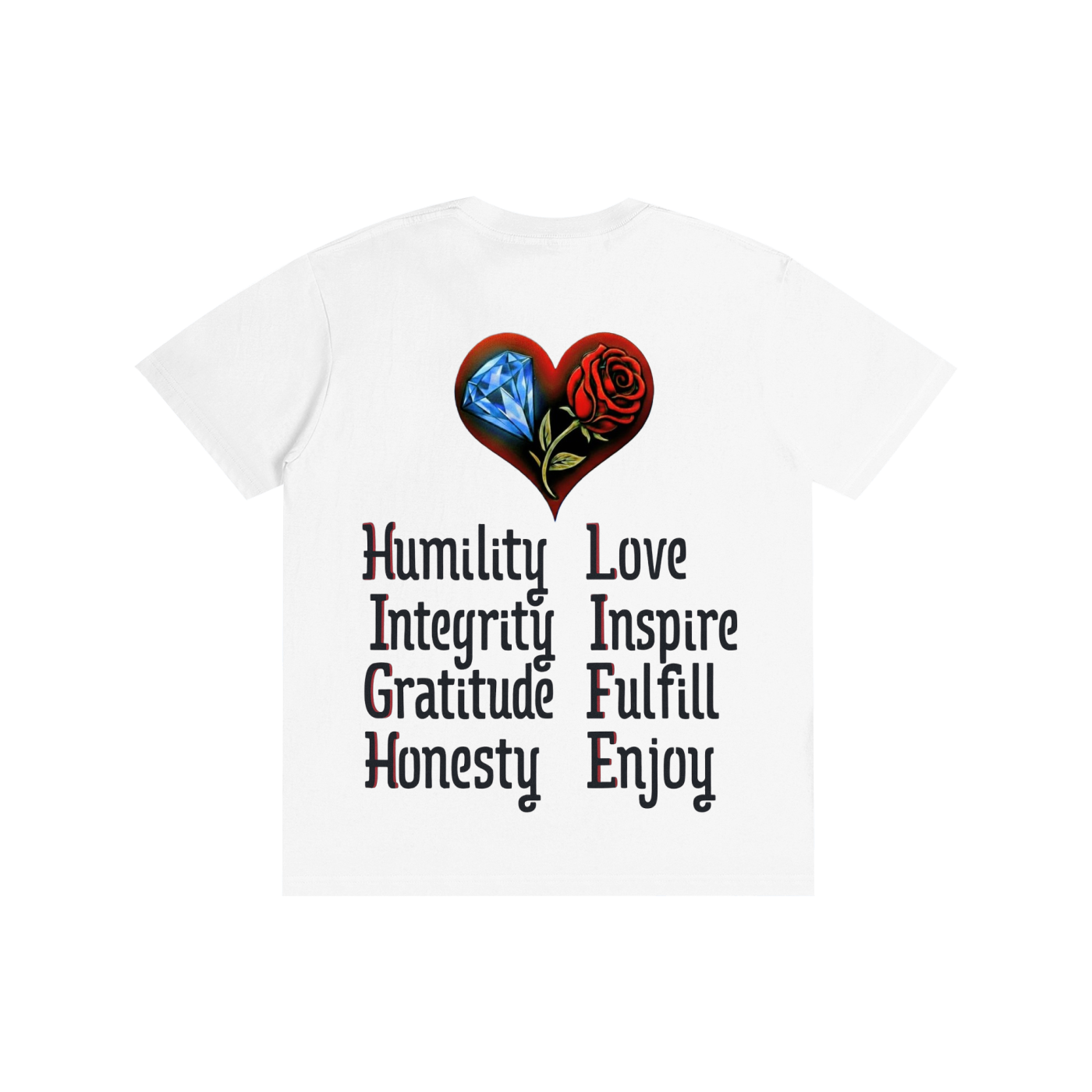 SobrHIGHetyLIFE lettering|SobrHIGHetyLIFE T-shirt with HIGH LIFE values