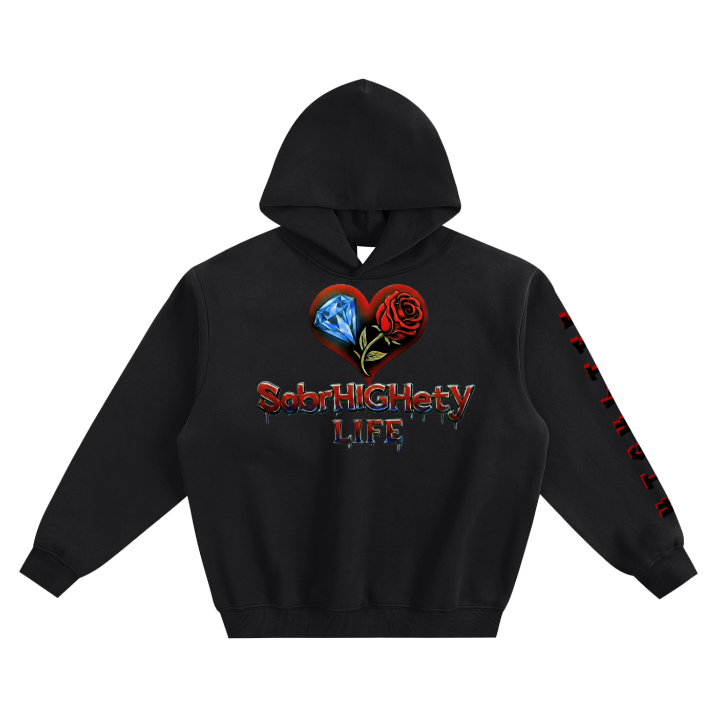 Men's hoodie ,Women's hoodie ,Comfortable hoodie ,Sobriety ,Recovery apparel 