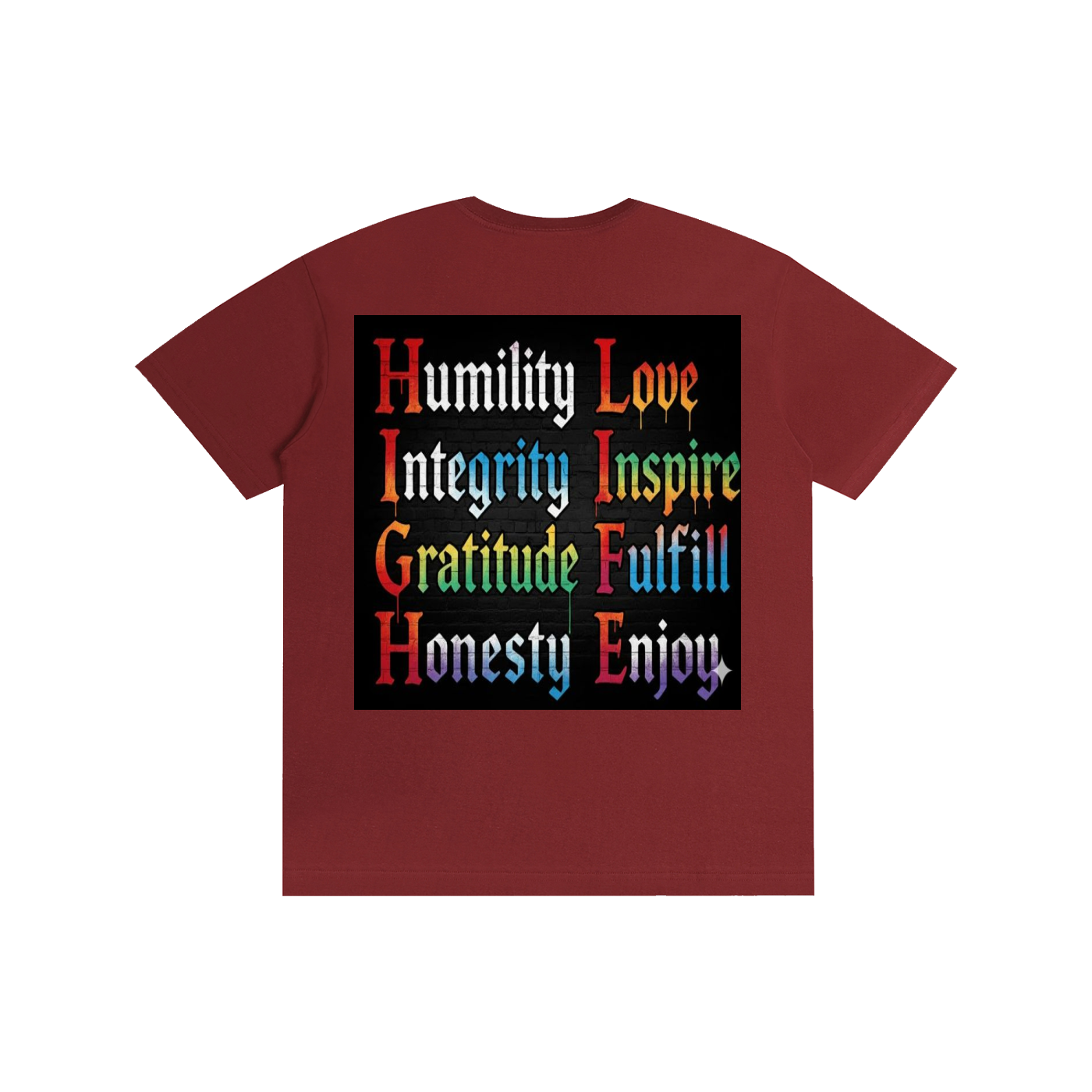 "The Original" SobrHIGHetyLIFE Tee - Skeleton Heart & Recovery Values | 100% Pure Cotton