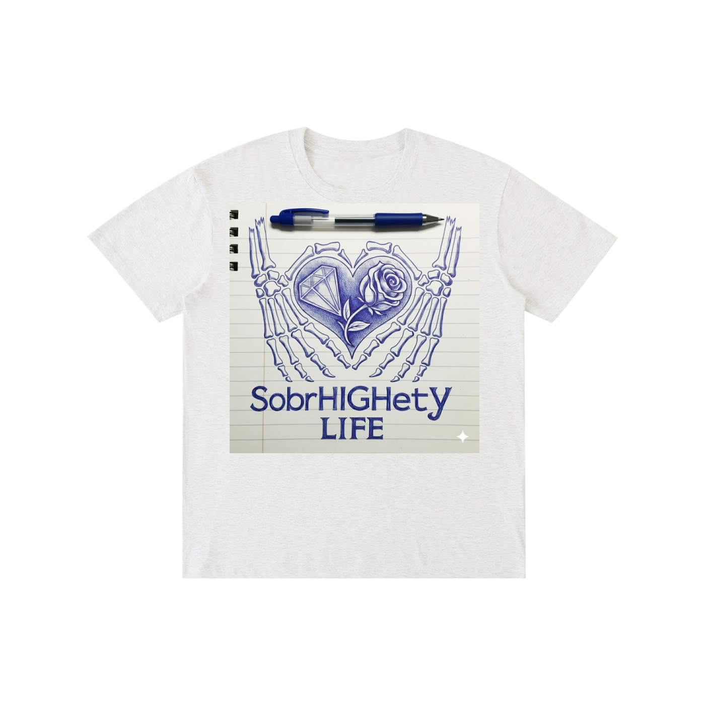 Blue ink Sketch|SobrHIGHetyLIFE pen sketch drawing