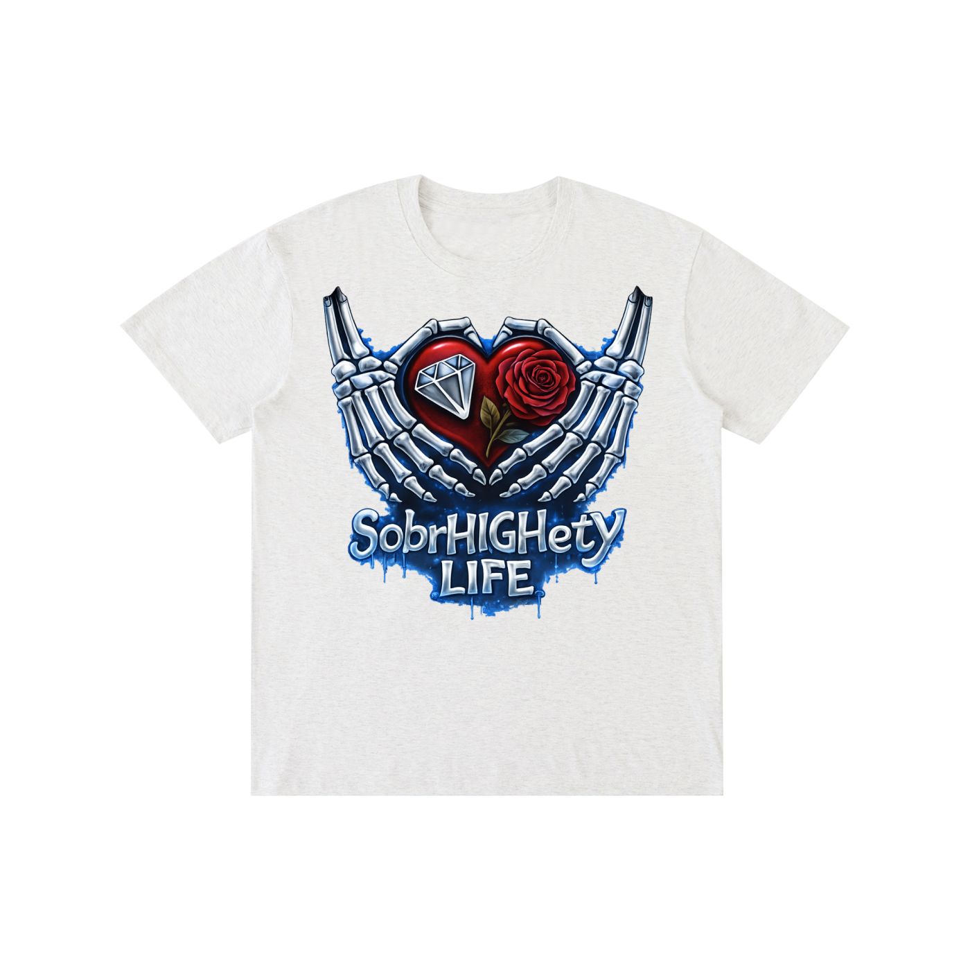 Men's T-shirt ,Women's T-shirts ,Skeleton T-shirts,Recovery T-shirt ,Addiction Recovery T-shirt ,Sobriety T-shirt ,Graphic street wear,100% cotton 