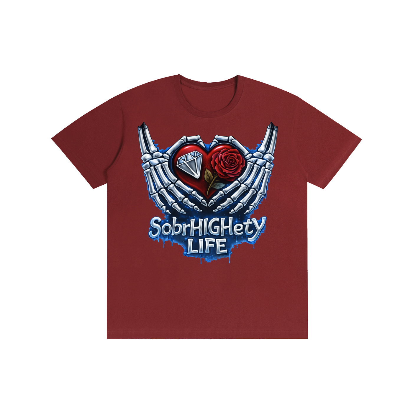 Men's T-shirt ,Women's T-shirts ,Skeleton T-shirts,Recovery T-shirt ,Addiction Recovery T-shirt ,Sobriety T-shirt ,Graphic street wear,100% cotton 